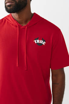 CIRCULAR HOODED TEE, image 4