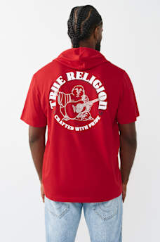 CIRCULAR HOODED TEE, image 5