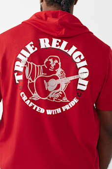 CIRCULAR HOODED TEE, image 1