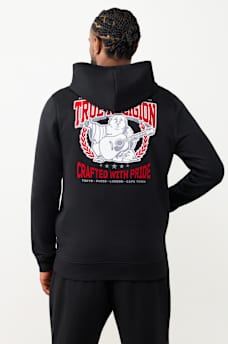 WREATH BUDDHA ZIP HOODIE