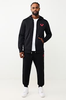 WREATH BUDDHA ZIP HOODIE