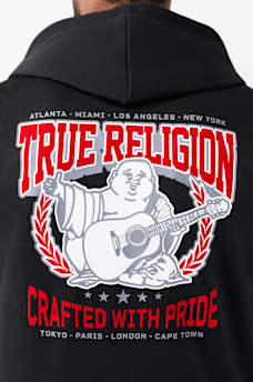 WREATH BUDDHA ZIP HOODIE