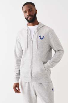 WREATH BUDDHA ZIP HOODIE