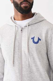 WREATH BUDDHA ZIP HOODIE