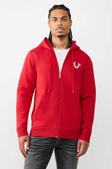 WREATH BUDDHA ZIP HOODIE