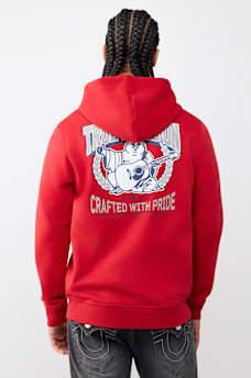 WREATH BUDDHA ZIP HOODIE