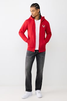 WREATH BUDDHA ZIP HOODIE