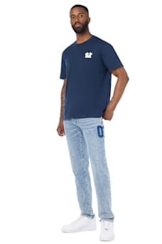ROCCO APPLIQU&Eacute; SKINNY JEAN
