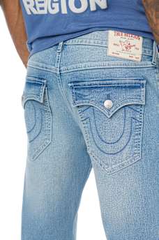 BILLY APPLIQU&Eacute; FLAP BOOTCUT JEAN