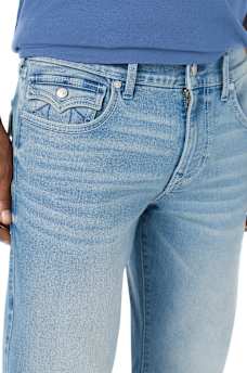 BILLY APPLIQU&Eacute; FLAP BOOTCUT JEAN