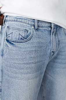 BOBBY EMBROIDERED BAGGY JEAN