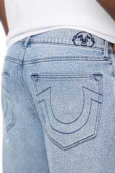BOBBY EMBROIDERED BAGGY JEAN