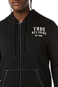 WINGED LOGO ZIP HOODIE