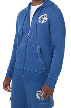 ORIGINAL SLANT LOGO ZIP HOODIE
