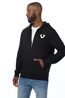 FOIL WINGED ZIP HOODIE