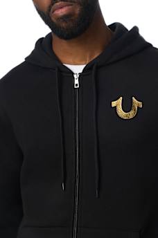 FOIL WINGED ZIP HOODIE