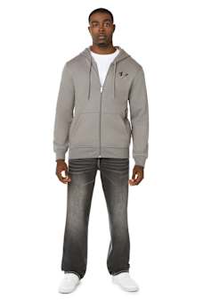 FOIL WINGED ZIP HOODIE