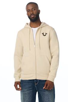 FOIL WINGED ZIP HOODIE