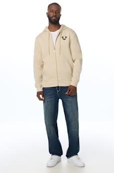 FOIL WINGED ZIP HOODIE