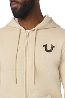FOIL WINGED ZIP HOODIE