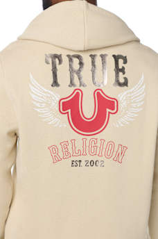 FOIL WINGED ZIP HOODIE