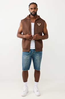 HORSESHOE MUSCLE ZIP HOODIE
