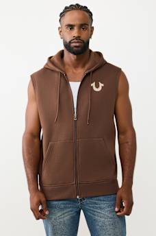 HORSESHOE MUSCLE ZIP HOODIE