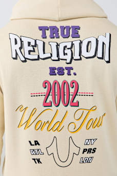WORLD TOUR ZIP HOODIE