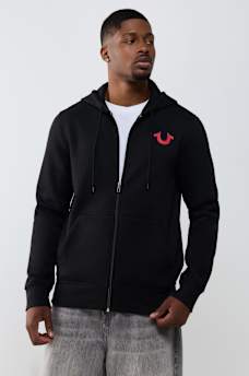 TRUE HORSESHOE ZIP HOODIE
