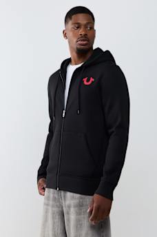 TRUE HORSESHOE ZIP HOODIE