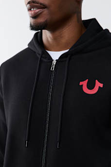TRUE HORSESHOE ZIP HOODIE