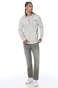 TRUE HORSESHOE ZIP HOODIE