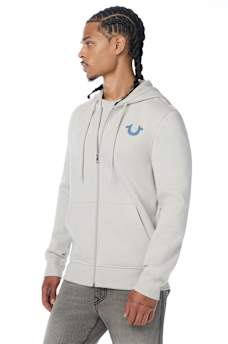 TRUE HORSESHOE ZIP HOODIE
