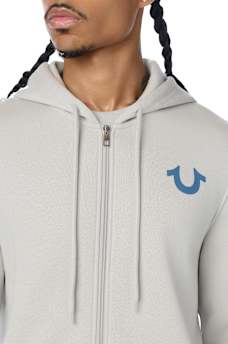 TRUE HORSESHOE ZIP HOODIE