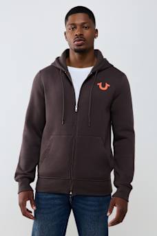 TRUE HORSESHOE ZIP HOODIE