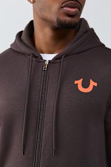TRUE HORSESHOE ZIP HOODIE