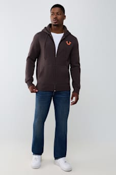 TRUE HORSESHOE ZIP HOODIE