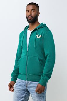 MARQUEE HORSESHOE ZIP HOODIE