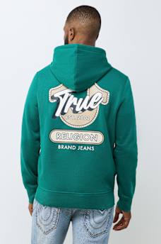 MARQUEE HORSESHOE ZIP HOODIE