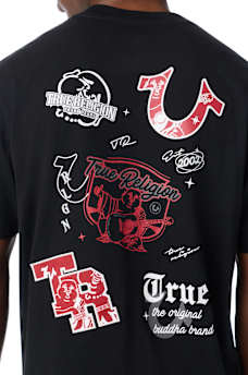SCATTER LOGO TEE