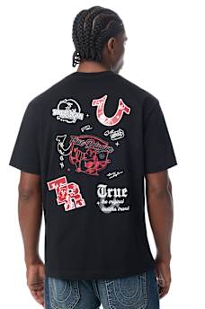 SCATTER LOGO TEE