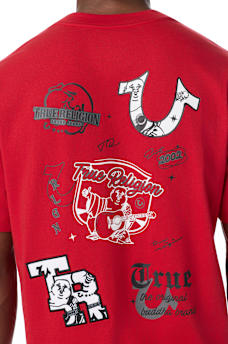 SCATTER LOGO TEE