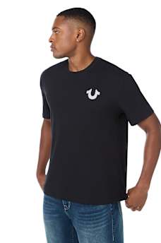 DISTRESSED HORSESHOE TEE