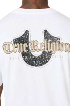 DISTRESSED HORSESHOE TEE