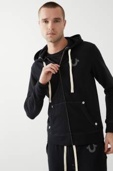 BUDDHA ZIP HOODIE, image 1
