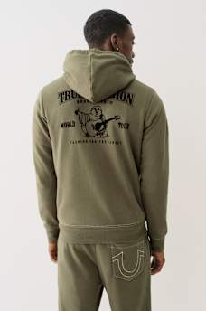 BUDDHA ZIP HOODIE, image 4