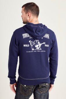 BUDDHA ZIP HOODIE