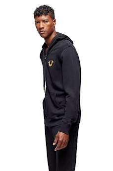 LOGO ZIP HOODIE