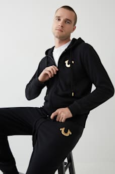 LOGO ZIP HOODIE