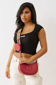 LOGO STRAP HOBO BAG, image 2